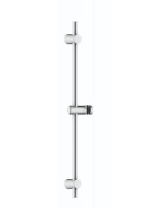 Adjustable 680mm shower rail kit CP