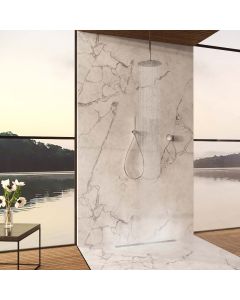 Incite™ Divert Concealed Smart Hand Shower with Fixed Ceiling Head and Remote