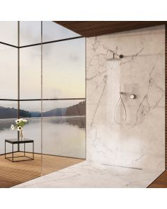 Incite™ Divert Concealed Smart Hand Shower with Fixed Wall Head and Remote