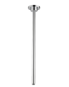 Round ceiling mounted 450mm easy-fit arm Chrome