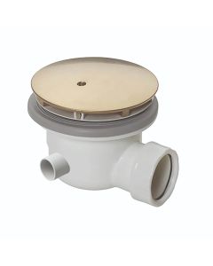 Shower waste 90mm Brushed Brass