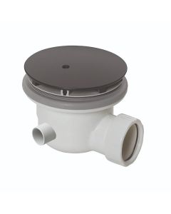 Shower waste 90mm Matt Black